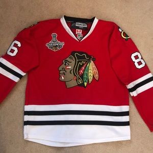 Stanley cup patch Chicago Blackhawks Jersey